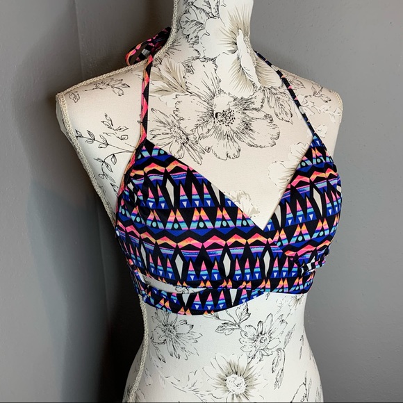 PINK Victoria's Secret Other - Victorias Secret PINK Medium Bikini Swim Top Neon